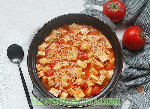 Cách nấu canh đậu phụ 6