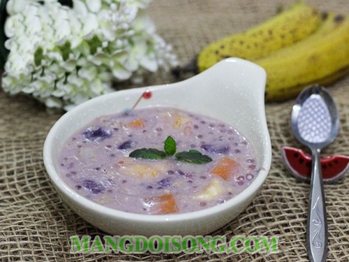 Cách nấu chè chuối hấp khoai lang ngon không bị chát đơn giản tại nhà 13