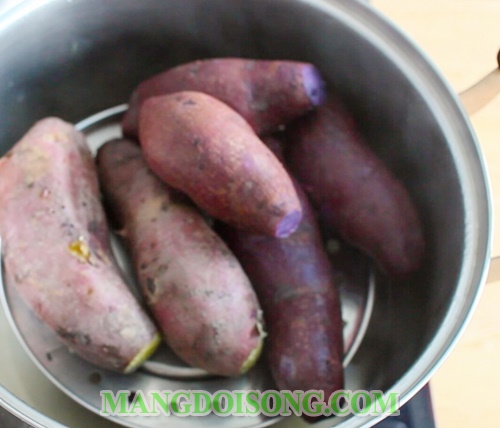 Cách nấu chè khoai lang dẻo ngon hấp dẫn lôi cuốn không thể cưỡng lại 5