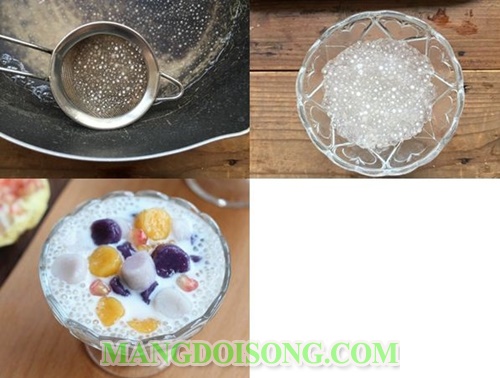 Cách nấu chè khoai lang khoai môn ngon mát giải nhiệt ngày hè 4