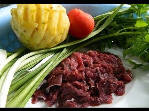 Cách làm canh thịt bò nấu dứa thơm ngon bổ dưỡng 2