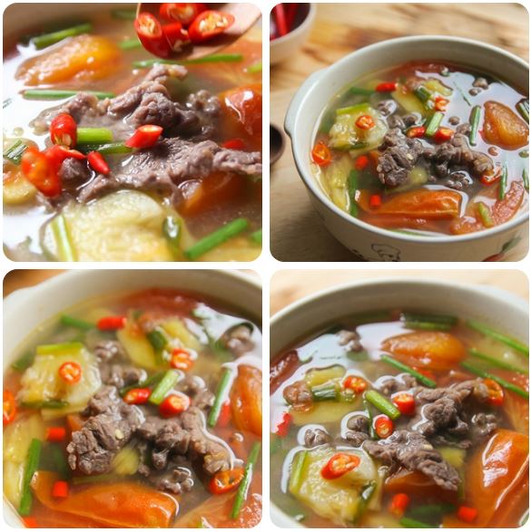 Cách làm canh thịt bò nấu dứa thơm ngon bổ dưỡng 9