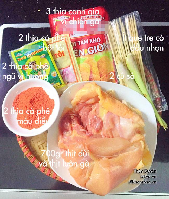 Cách làm gà xiên nướng siêu ngon siêu đơn giản 2