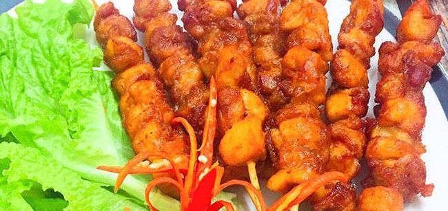 Cách làm gà xiên nướng siêu ngon siêu đơn giản 9