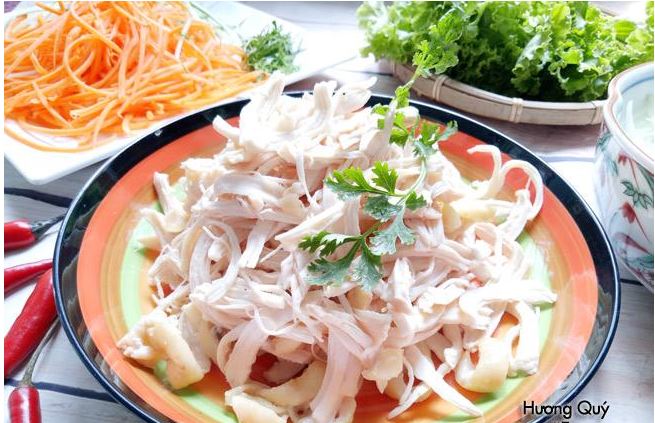 Cách làm gỏi gà lá chanh ăn là ghiền 3