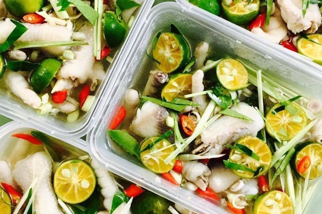 Cách làm món chân gà ngâm sả ớt ngon đúng chuẩn 1