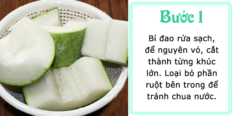 Cách nấu trà bí đao hạt chia ngon như ngoài hàng 3