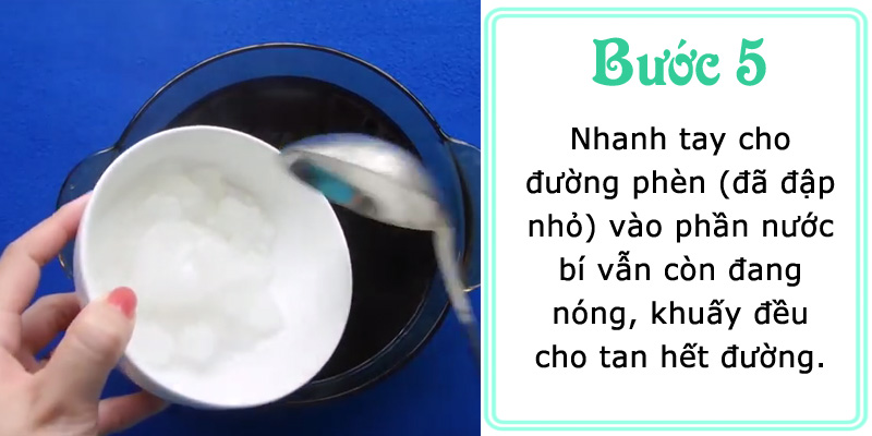 Cách nấu trà bí đao hạt chia ngon như ngoài hàng 7
