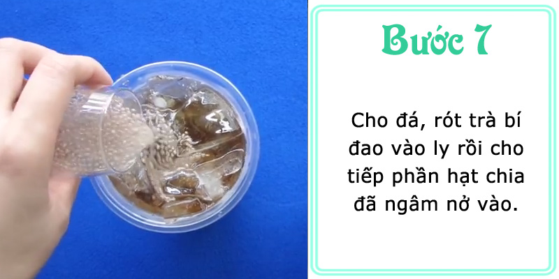 Cách nấu trà bí đao hạt chia ngon như ngoài hàng 9