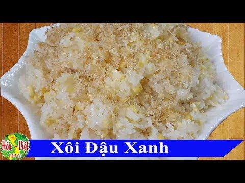 Cách nấu xôi đậu xanh bằng nồi cơm điện ngon đúng chuẩn 8