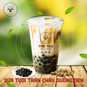 Cách pha chế sữa tươi trân châu đường đen chuẩn vị nhất 9