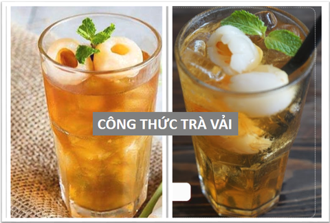 Công thức chế biến trà vải đơn giản hấp dẫn nhất 2