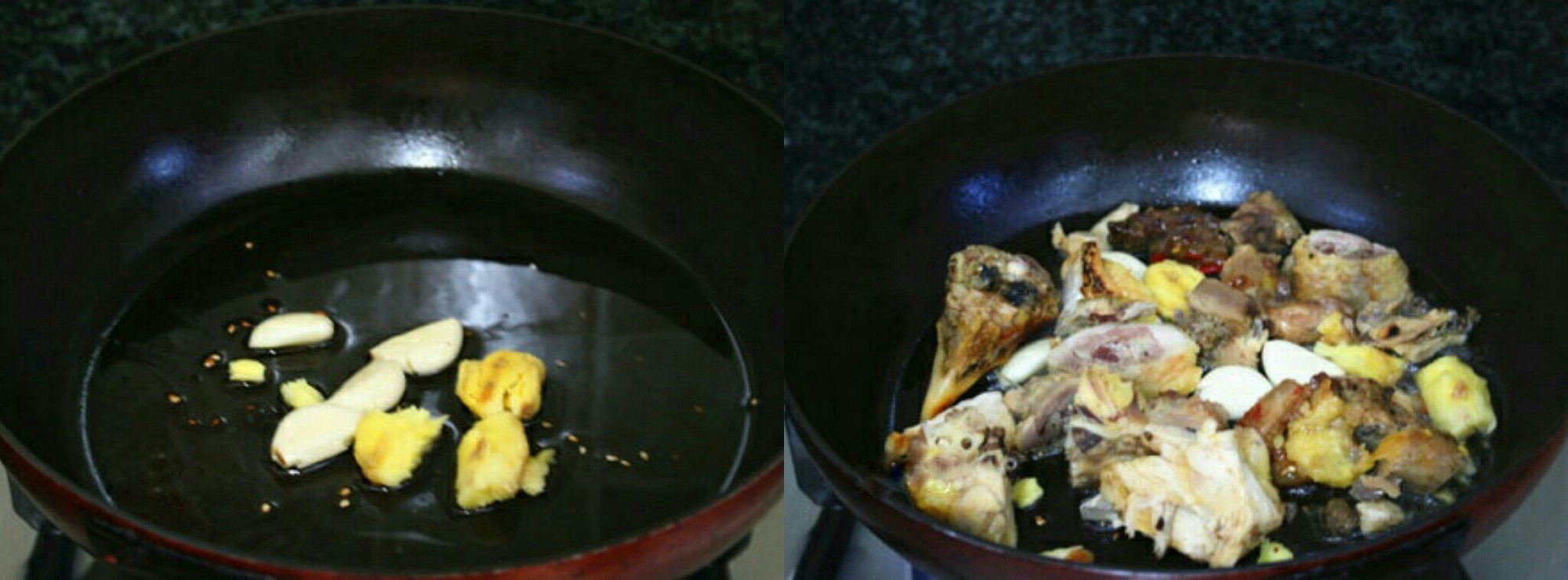 Đổi vị với món rau cải nấu thịt gà thơm ngon đậm đà 3